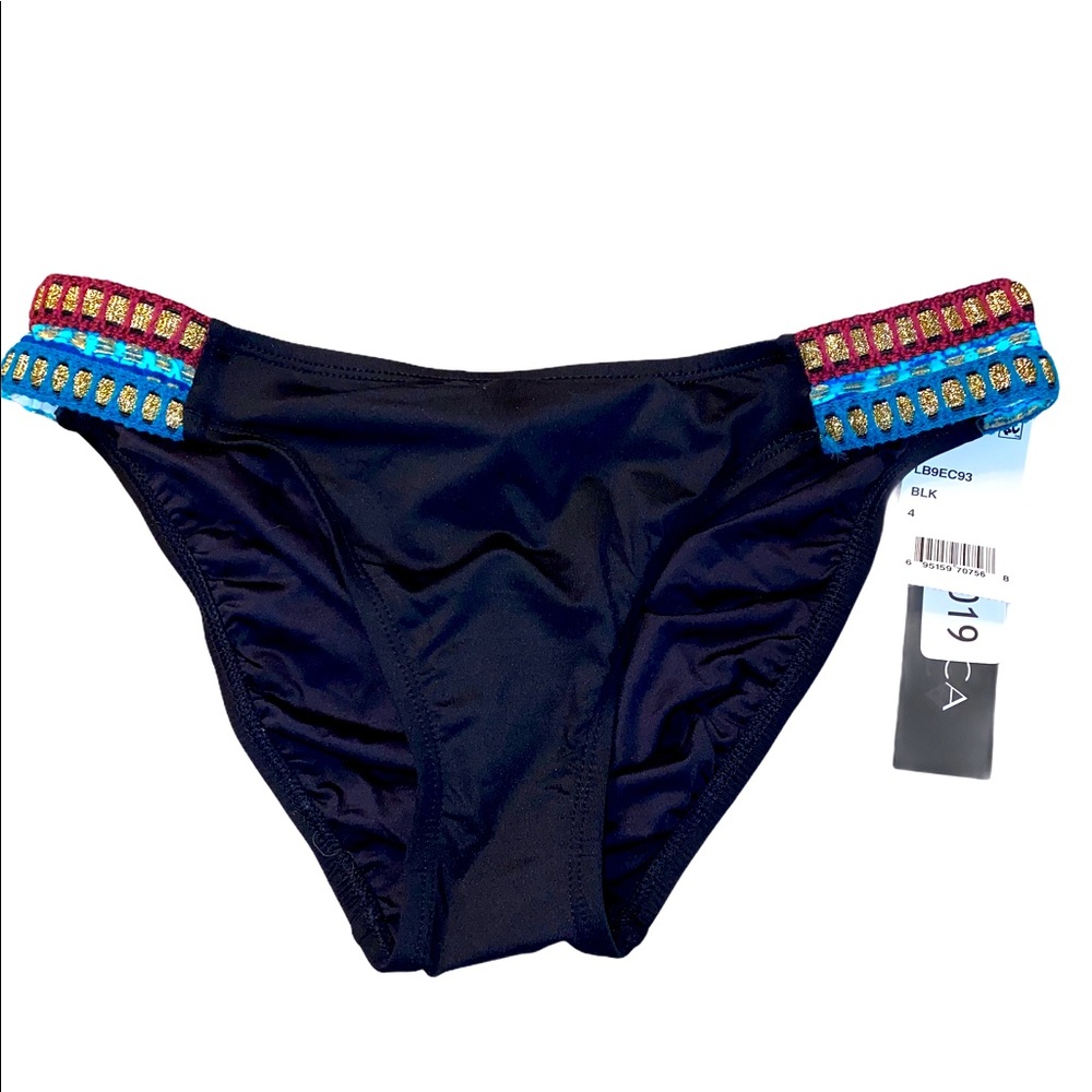 👙La Blanca Running Stitch Hipster Bikini Bottoms